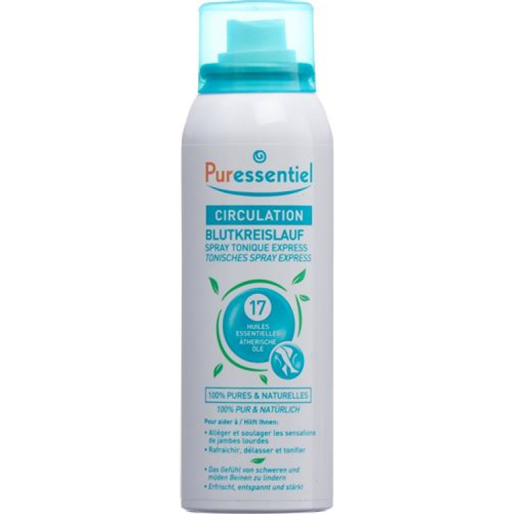 Puressentiel Spray Tonic Express қан ағыны бөтелкесі 100 мл