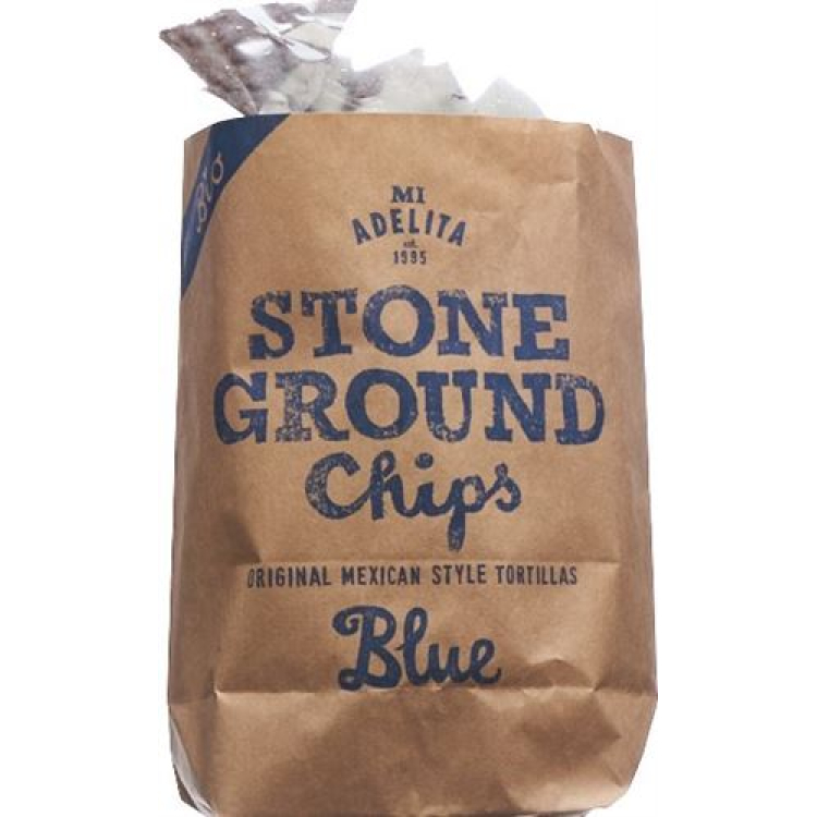 Tortilla Chips Orgânica MiAdelita Milho Azul Batalhão 150 g