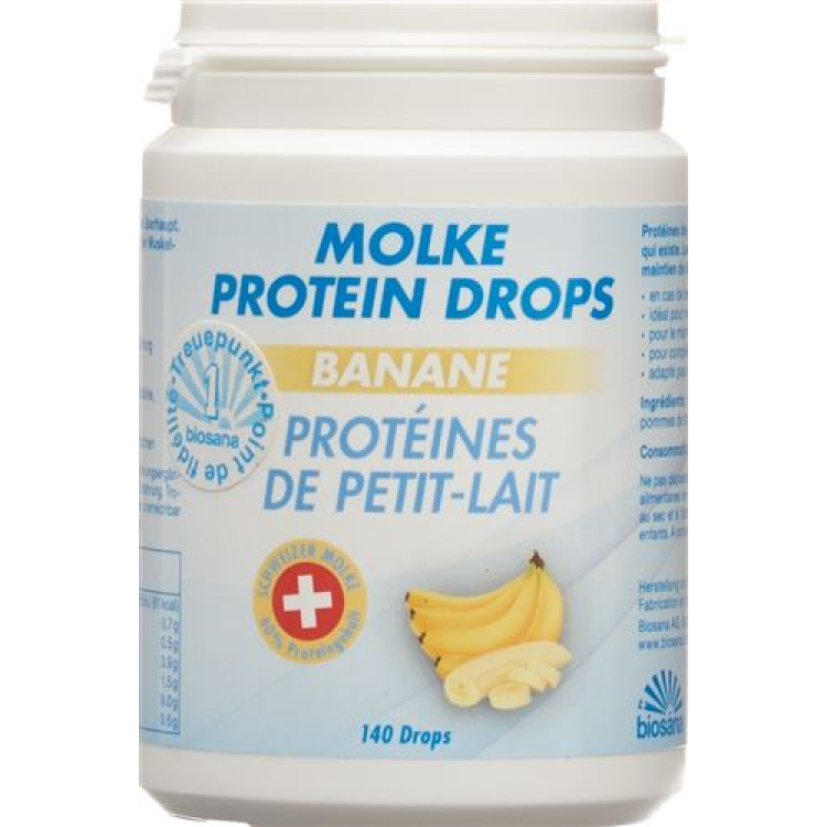 Biosana Whey Protein Drops Banana 140 pieces