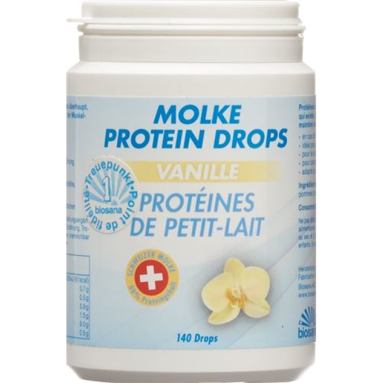 Biosana Whey Protein Drops Vanilla 140 pieces