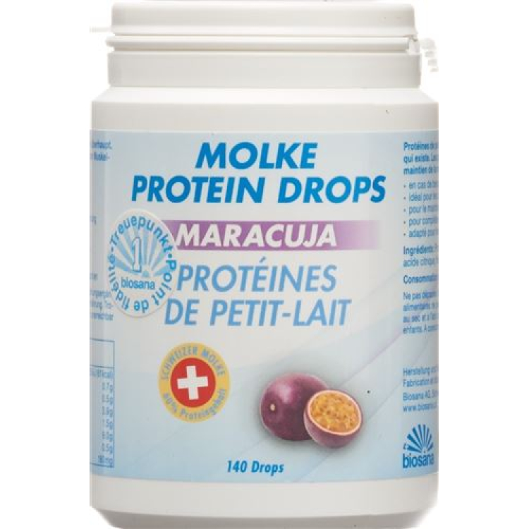 Biosana Whey Protein Drops Passion Fruit 140 pieces