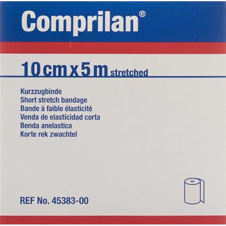 Comprilan Eco kort stretchbandage 10cmx5m 10 st