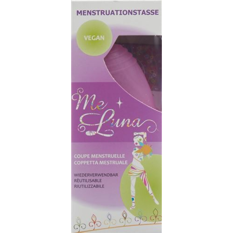 Me Luna Menstruationstasse Soft M Kugel Rosa