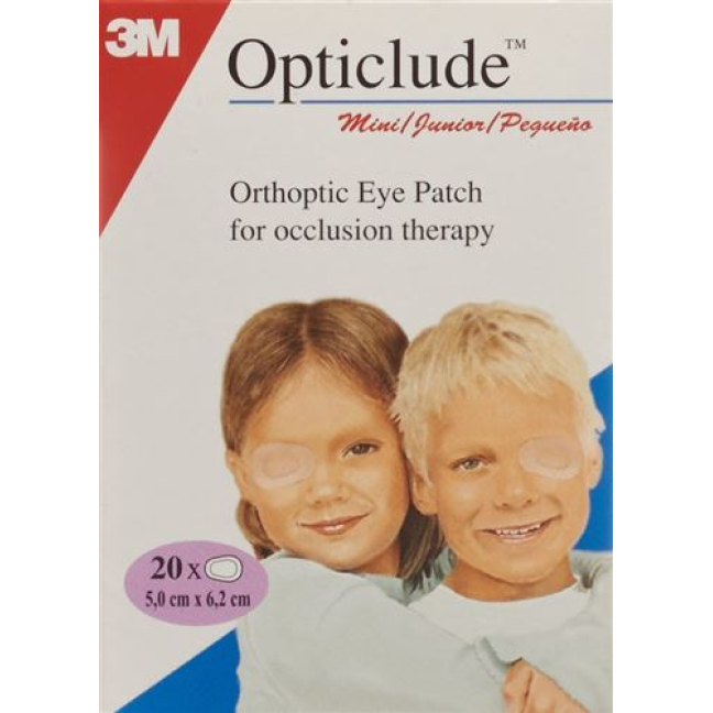 3M Opticlude Mini Eye Bandage 6x5cm 20 x