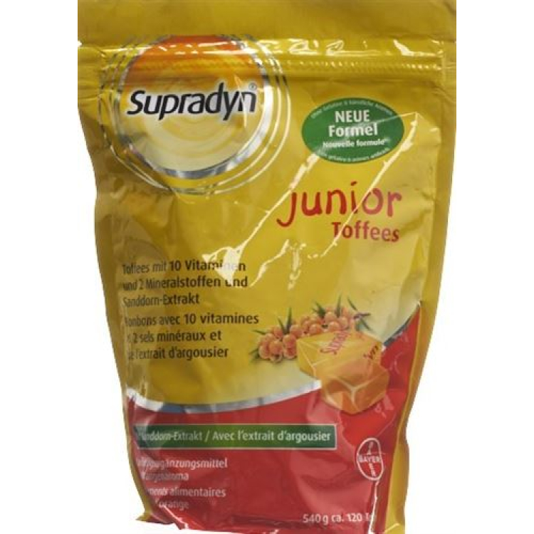 Supradyn Junior Toffees уут 120 ширхэг