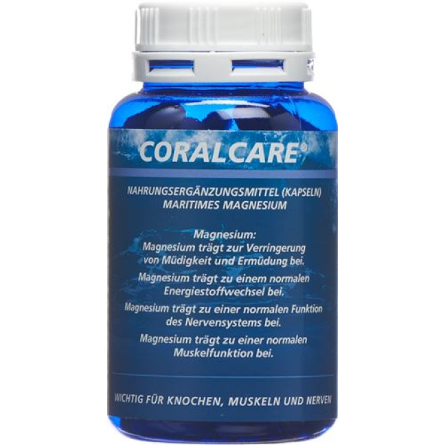 Coralcare Magnesium Kaps 500 mg Ds 120 pcs