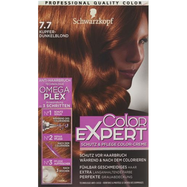 Color Expert Expert 7.7 Kupfer-Dunkelblond