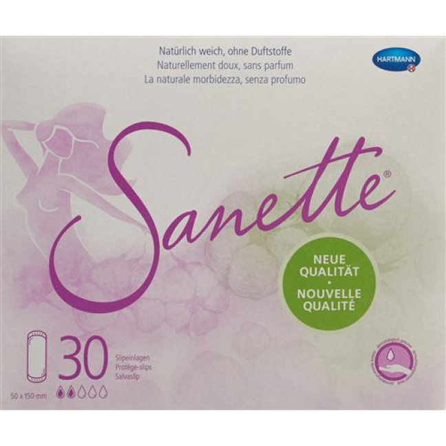 Wkładki higieniczne Sanette 30 szt