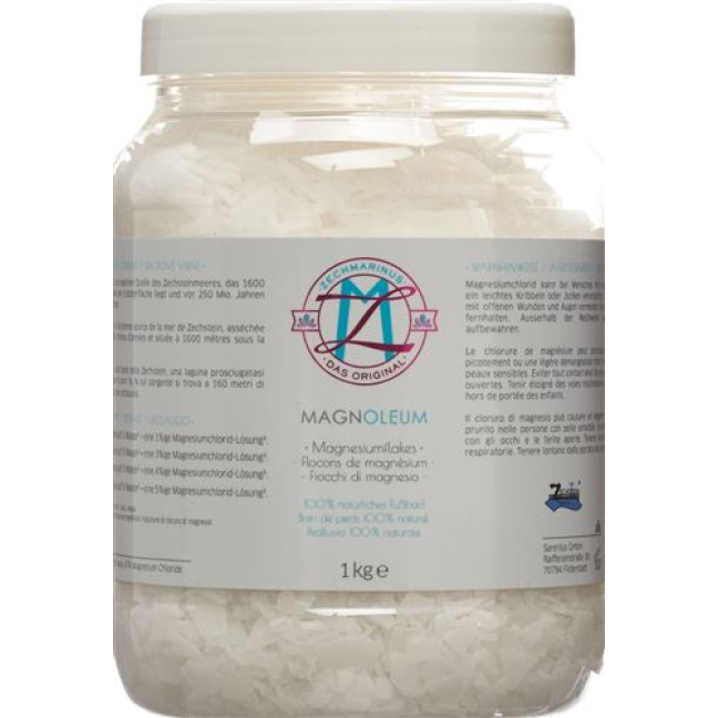 Magnoleum magnesium flakes 47% magnesium chloride; 1 kg