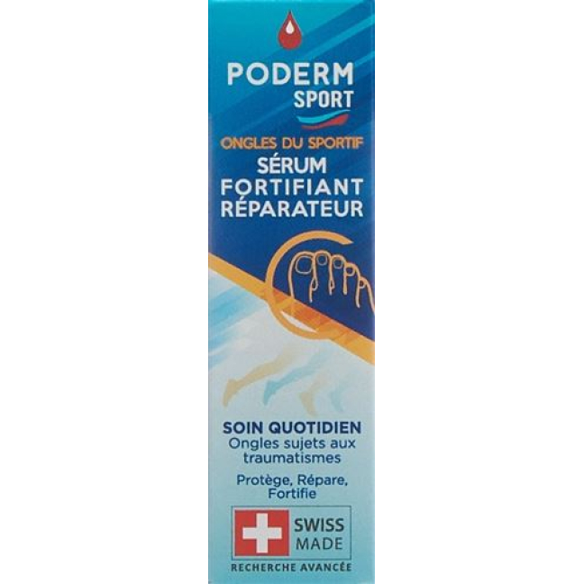 PODERM Sports Serum Ongles Fortifiant Réparateur Fl 8 ml