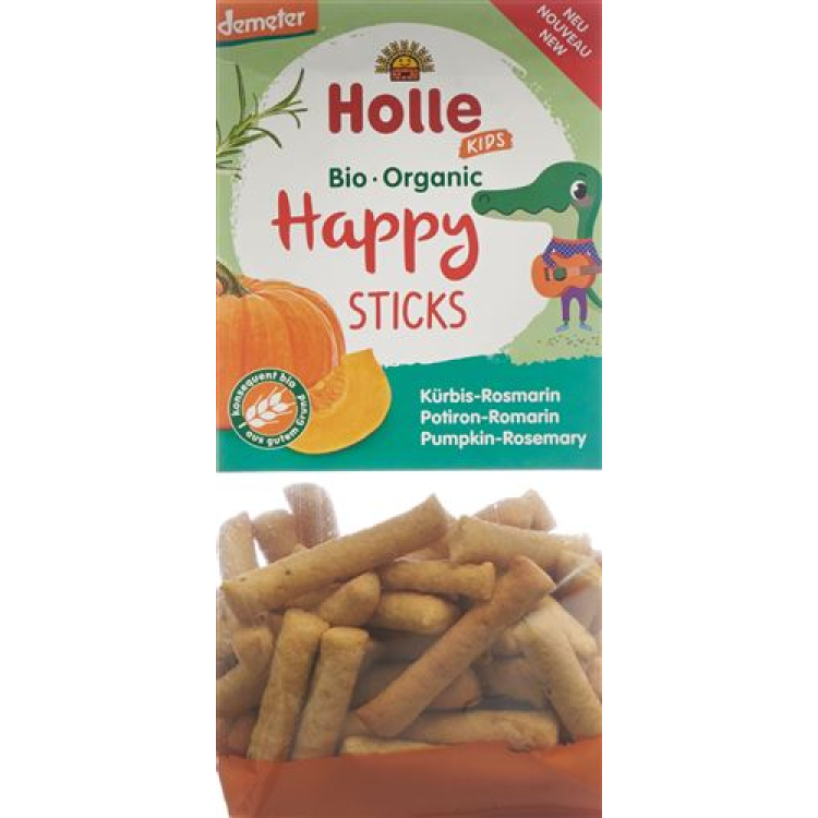 Holle Happy Sticks pumpa med rosmarin bataljon 100 g