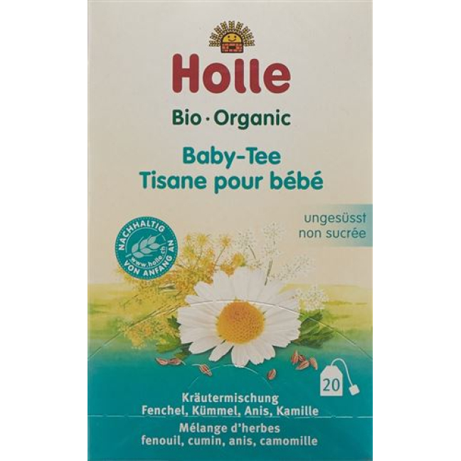 Holle Baby Økologisk Tea 20 Btl 1,5 g