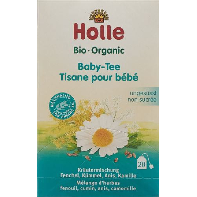 Ekologiška arbata Holle Baby 20 Btl 1,5 g