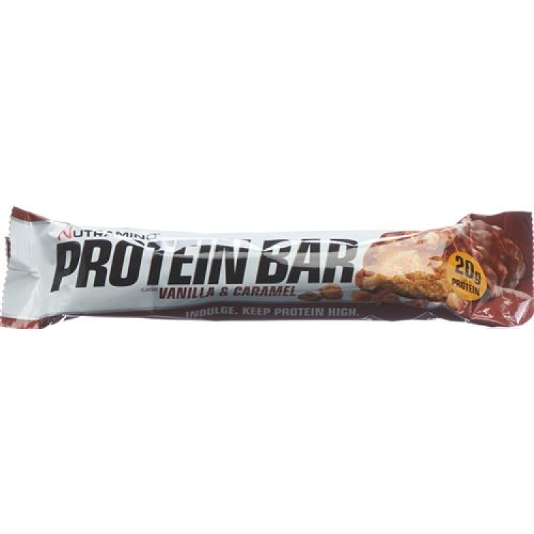 Nutramino proteinbar Vanilj Caramel and 64 g