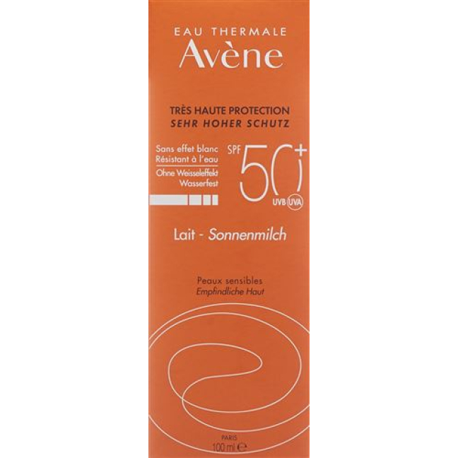 Avene Sun Sonnenmilch SPF50+ 100 ml