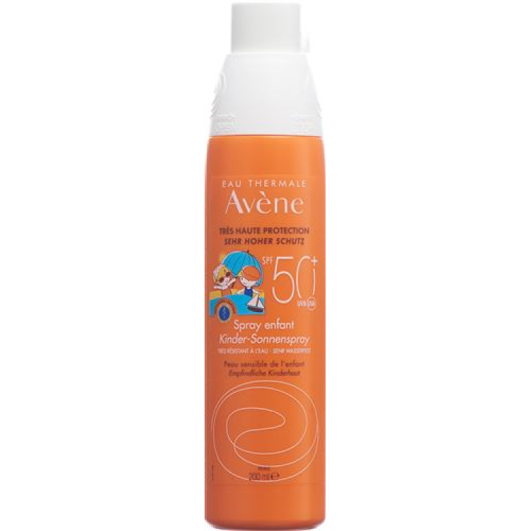 Avene Sun lasten aurinkosuihke SPF50 + 200ml