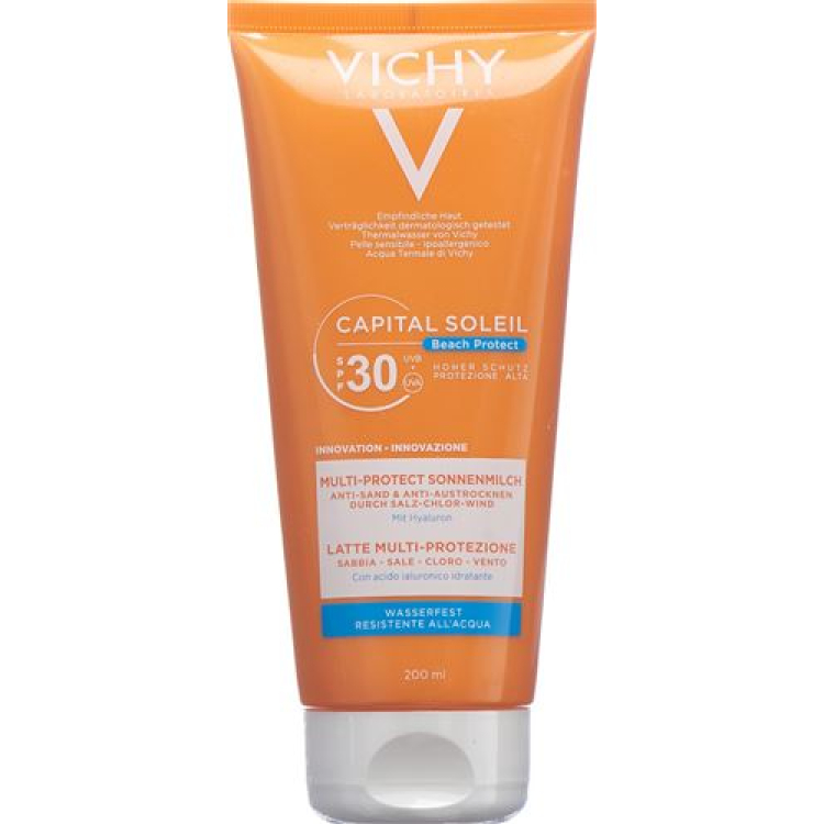 Vichy Capital Soleil көп қорғаныс лосьоны SPF 30 Tb 200 мл