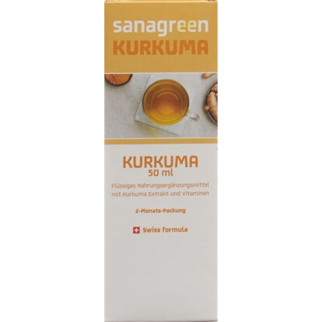Curcuma longa extract Sanagreen mizellierter Curcuma Pip Fl 50 ml