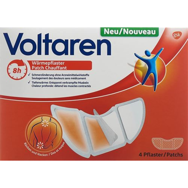 Voltaren Wärmepflaster 4 ks