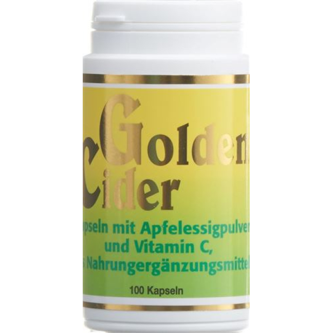 Goldencider apple cider vinegar capsules Ds 100 pcs