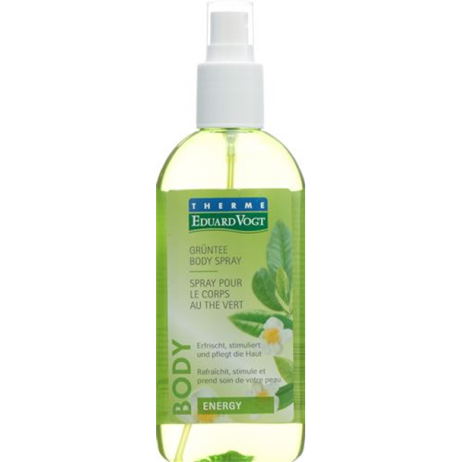 Refresh and Stimulate with VOGT THERMAL ENERGY Body Spray Green Tea