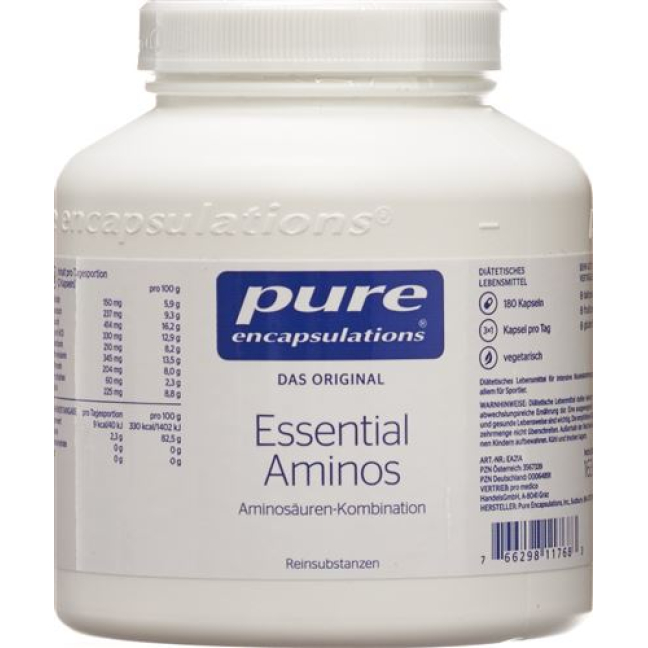 Pure Essential Aminos Kaps Ds 180 Stk