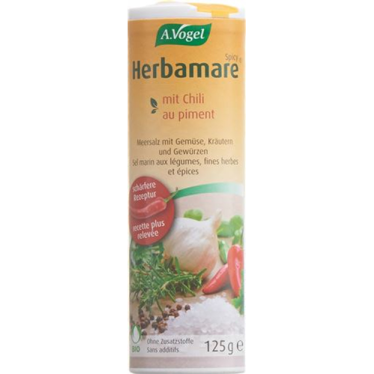 Vogel Herbamare Дәмді шөптерден жасалған тұз шайғыш 125 г