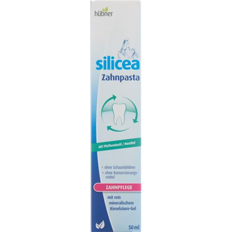 Hübner zubná pasta Silica tube 50 ml