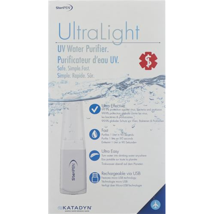 SteriPEN Ultralight UV water purifiers