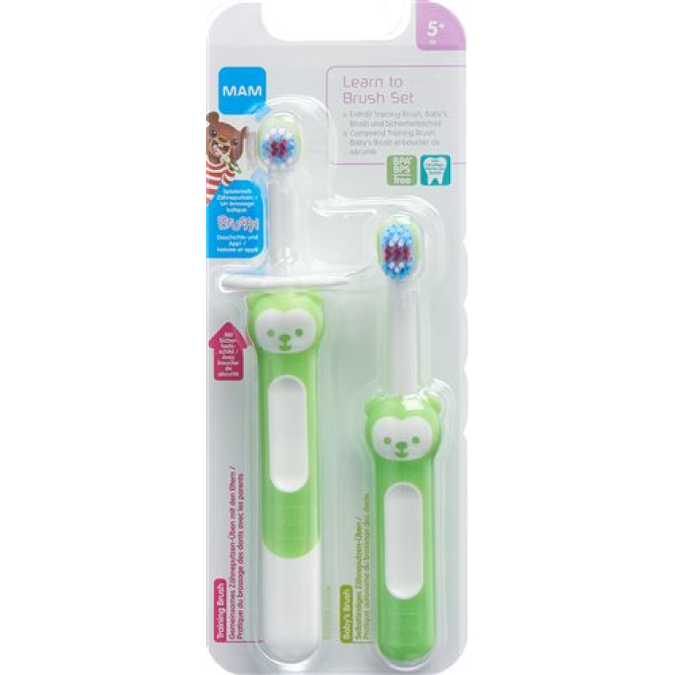 MAM Learn to Brush Set -hammasharjat yli 5 kk