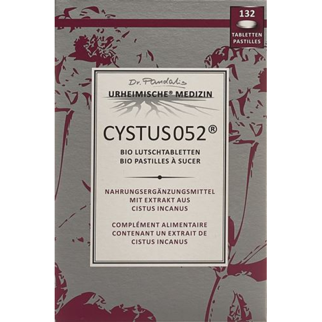 Cystus 052 Bio pastilhas 132 unid.