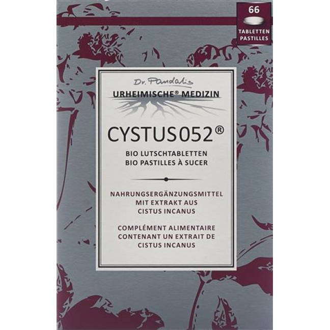 Cystus 052 Bio lozenges 66 ც