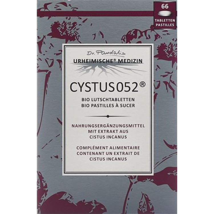 Cystus 052 Biopastiller 66 st