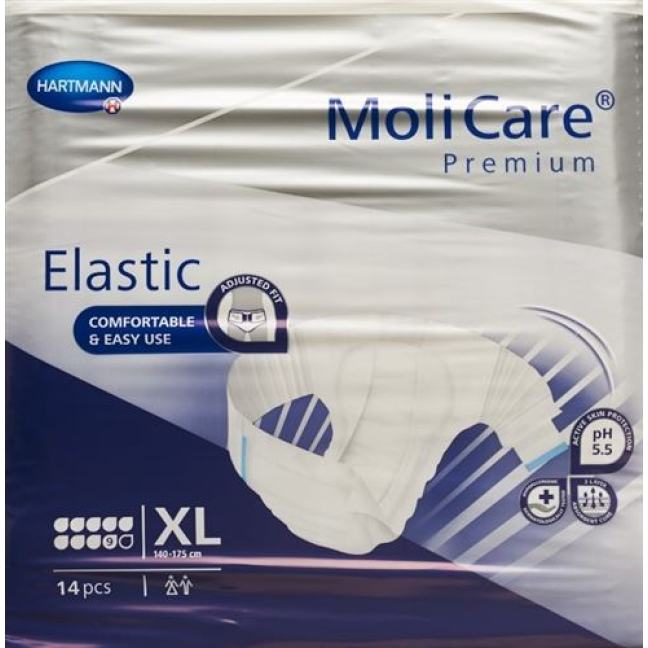 Elastic MoliCare 9 XL 14 ც