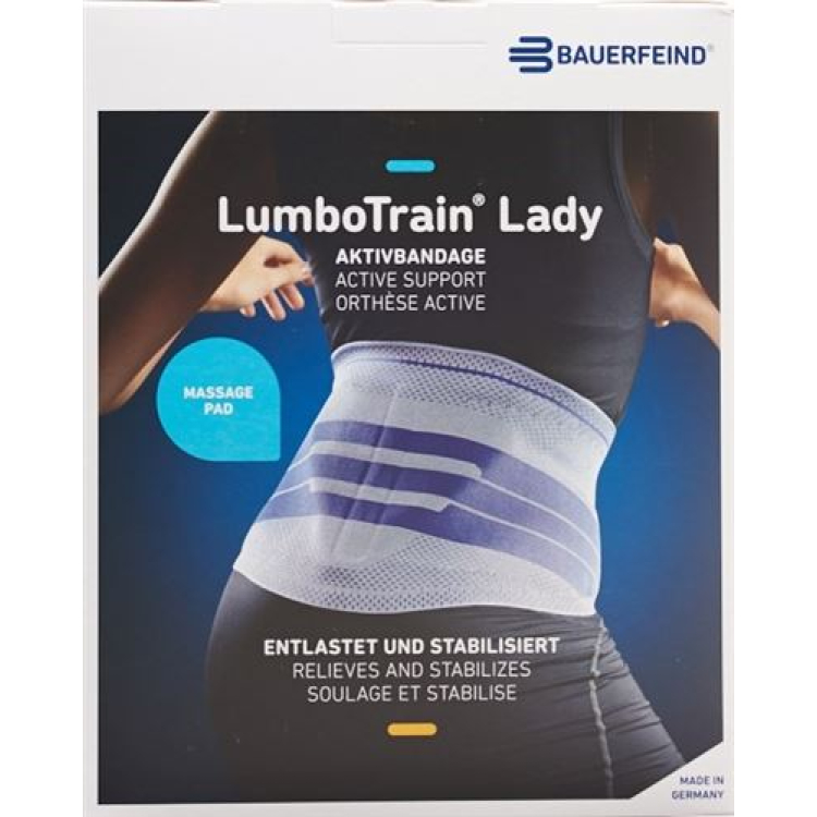 LumboTrain Lady Active support Gr4 titan