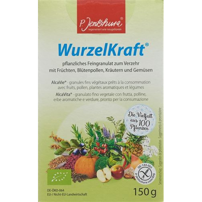 Jentschura WurzelKraft fine granules Bio 150 γρ