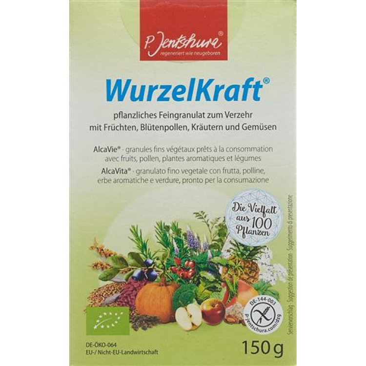 Jentschura WurzelKraft nozik granulalari Bio 150 g