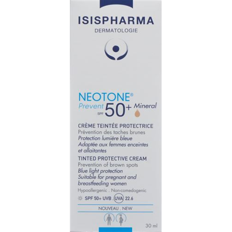 ISIS PHARMACEUTICALS Neotone PREVENT minéral SPF50+ Tb 30 ml