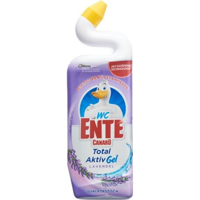 Toilet Duck Total active gel lavender Fl 750 ml