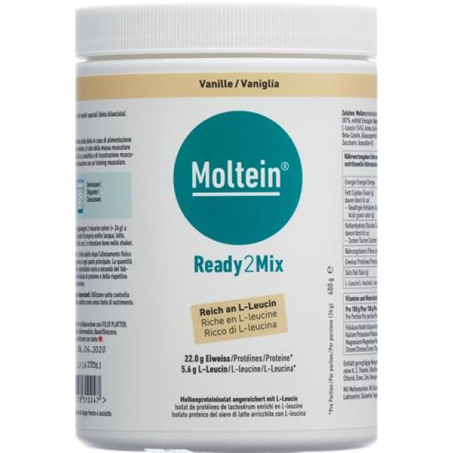 Moltein Ready2Mix Vanilla Ds 400 g