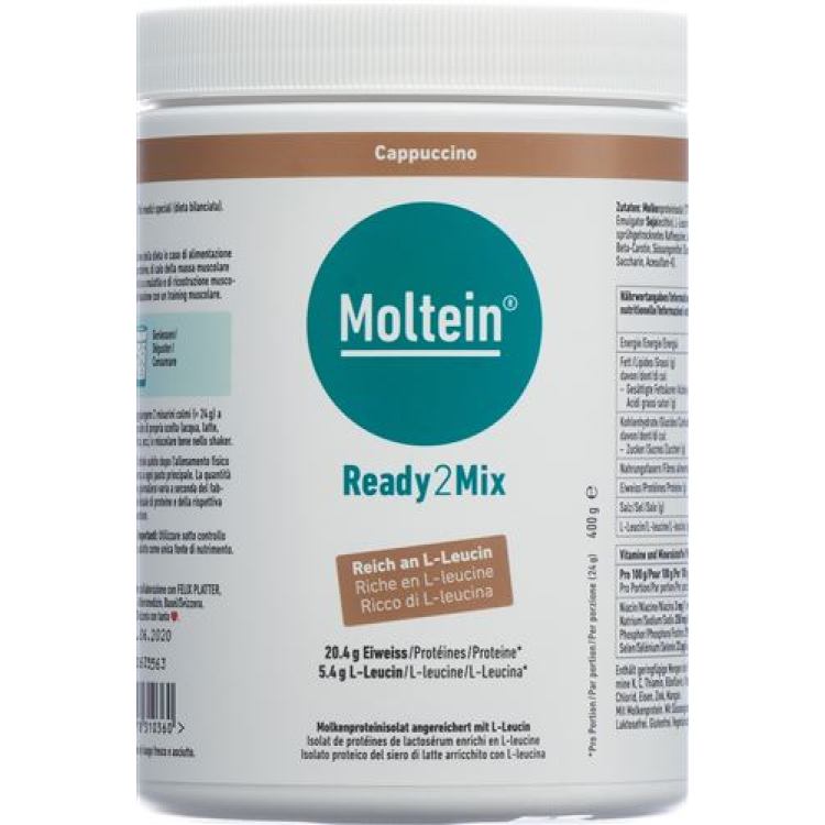 Moltein READY2MIX Cappuccino Ds 400 g