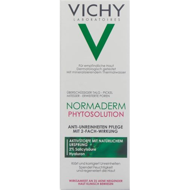 Vichy Normaderm Phytosolution Gesichtspflege deutsch 50 ml