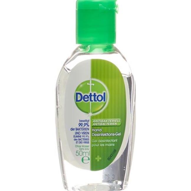 Dettol hand disinfectant gel antibacterial 50 ml