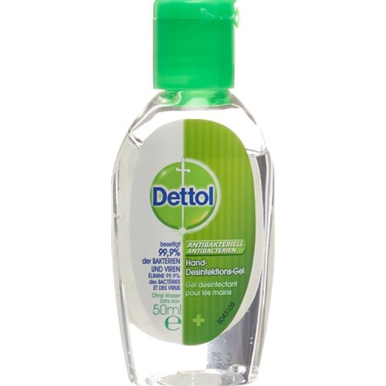 Dettol qo'llarni dezinfektsiyalovchi antibakterial gel 50 ml