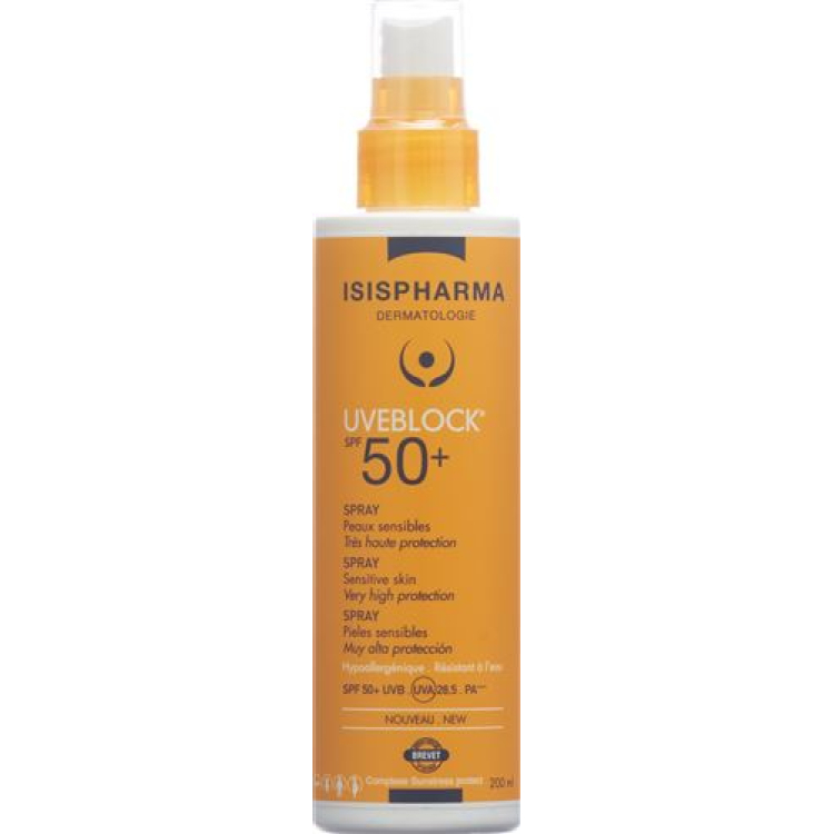 ISIS FARMASI UVEBLOCK SPRAY SPF50 + Fl 200 ml