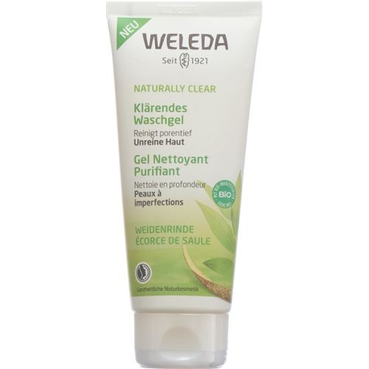 Weleda Naturally Clear čisti gel za umivanje 100 ml