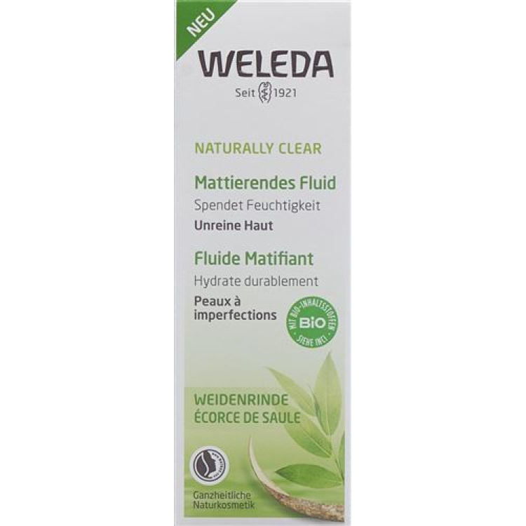 Fluido Matificante Naturally Clear Weleda 30 ml