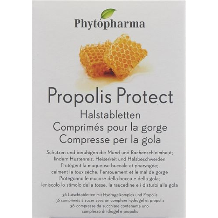 Phytopharma プロポリス プロテクト 32 喉の錠剤