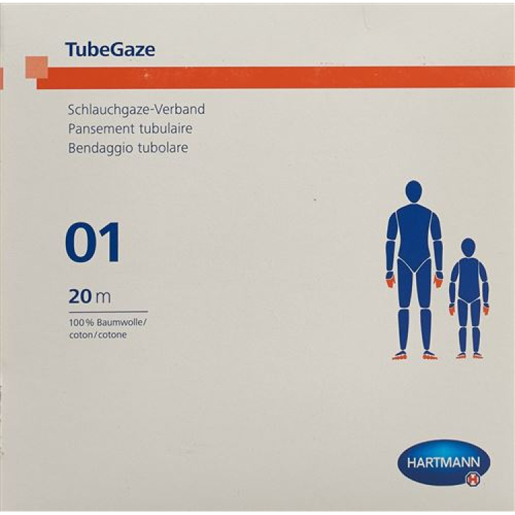 Tubegauze tube gauze 1.5cm 20m