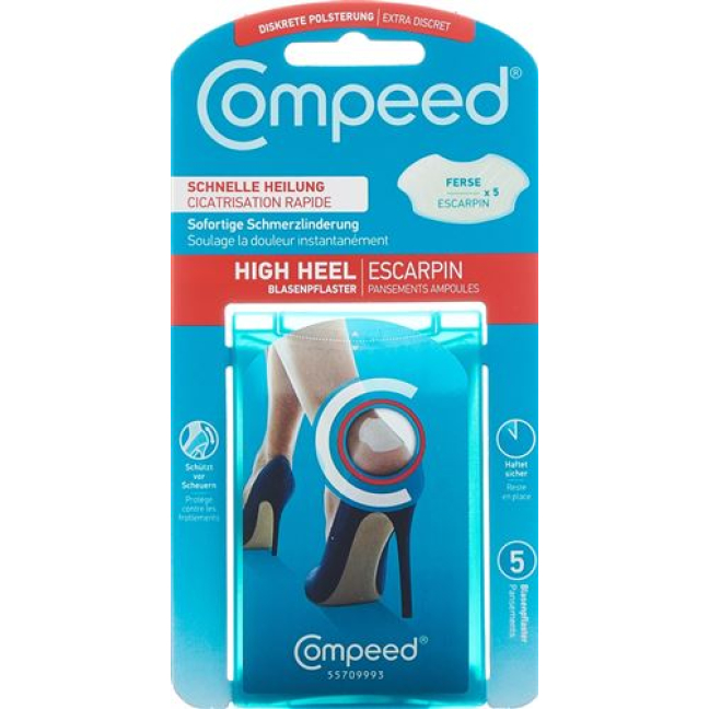 Compeed blister plasters High Heel 5 pcs